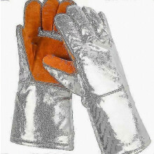 Hittebestendige handschoenen (tot 548C) voor lassen en koken, vuurvast en anti-verbranding.