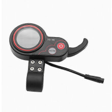 Compteur réglable pour trottinette électrique, affichage à 6 broches, plastique, compatible avec les trottinettes électriques
