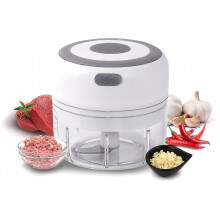 Mini hachoir à ail électrique sans fil, mixeur alimentaire rechargeable par USB de 100 ml