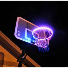 Solarbetriebene LED-Basketballkorbleuchte mit 90 LEDs, wasserdicht für Spiele bei Nacht
