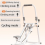Vertical Climber Stair Stepper Machine For Home Gym Exercise Climbing Machine 2