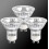 5 Pcs Gu10 35w Halogen Spotlight Bulb Dimmable, Halogen Reflector Lamps Lucky_B 4