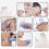 Zk-7 Vacuum Cups + Massage Roller Silicone Massage Cupping Set Blue 4