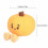 Pumpkin Shaped Silicone Night Light, Portable Touch Timer Warm LED for Kids 4
