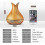 400ml Ultrasonic Aromatherapy Diffuser, Wood Grain Cool Mist Humidifier, Large Capacity 3