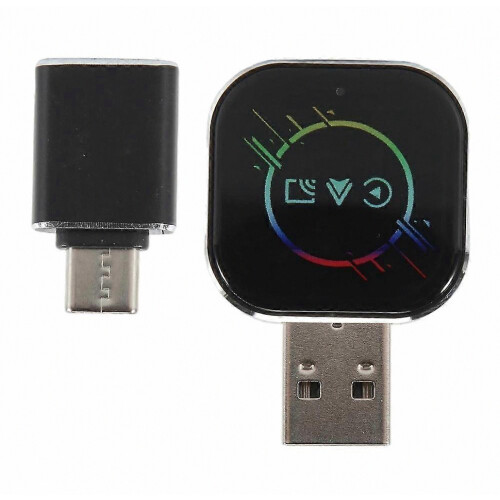 3-in-1 Wireless Carplay Adapter, Smart Mirror Link, Android Auto USB Dongle for Wired Carplay Conversion 1
