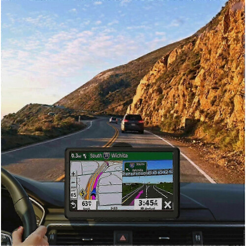 Πλοηγός GPS αυτοκινήτου 7 ιντσών με οθόνη αφής, φωνητική καθοδήγηση, ειδοποιή 1
