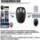 2 Pack Replacement Garage Door Remote Control, Compatible with Chamberlain LiftMaster ML850 Merlin, 3-Door Support, Rolling Code Securi 2