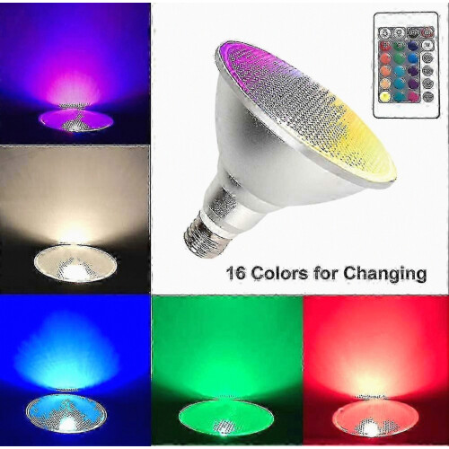 Λαμπτήρας LED PAR38, RGB με δυνατότητα αλλαγής χρώματος και ρύθμισης φωτεινότητας 1