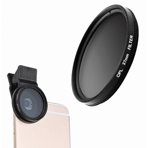 Solar Camera Lens Filter for Smartphone, Compatible with Solar Eclipse Viewing, Universal Clip-on Design, Easy Installation 1