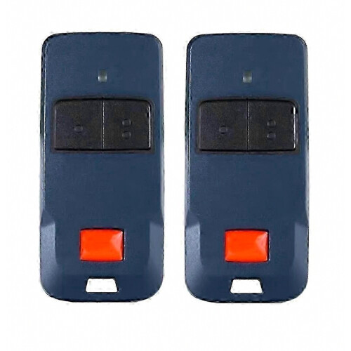 10-Pack 433.92MHz Rolling Code Garage Door Remote Control, 2-Button Handheld Transmitter, Compatible with BFT MITTO COOL C2 C4 Mitto2 M 1