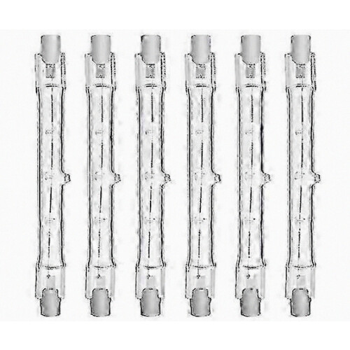 Συσκευασία 5 λαμπτήρων αλογόνου R7s 118mm 300W 230V, γραμμικού σχεδιασμού, συμβατοί 1