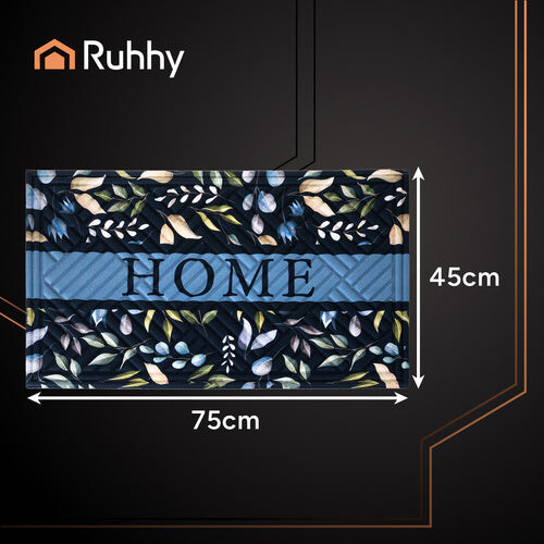 Deurmat voor entree 75x45cm, antislip rubberen basis