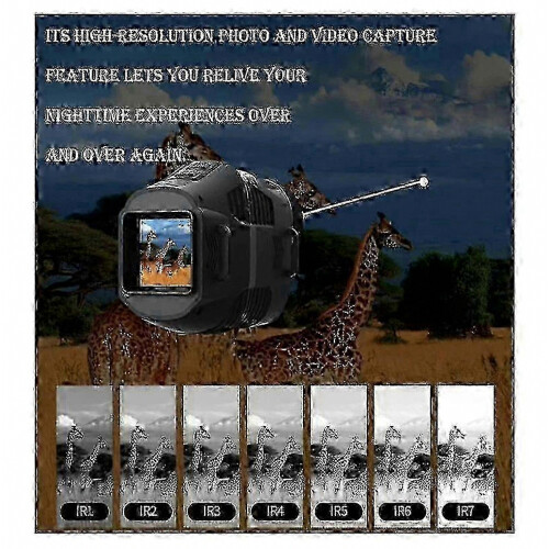 2025 Blackoptic Vision, Visione notturna, Binocolo per visione notturna Black Optic 2