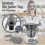 Γνήσια ανταλλακτική λεπίδα Vorwerk TM31, ανθεκτικό αξεσουάρ μαχαιριού μίξερ EU_Dbe 4