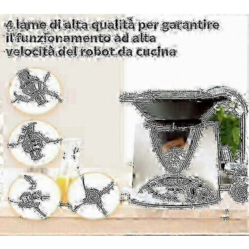 Γνήσια ανταλλακτική λεπίδα Vorwerk TM31, ανθεκτικό αξεσουάρ μαχαιριού μίξερ EU_Dbe 2