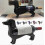 Θήκη για μπουκάλια κρασιού για dachshund, αστεία διακοσμητική βάση κρασιών, δια 2