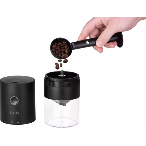 Moedor de café - ECG - KM 150 Minimo - 120 W - Preto - Caixa de plástico 1