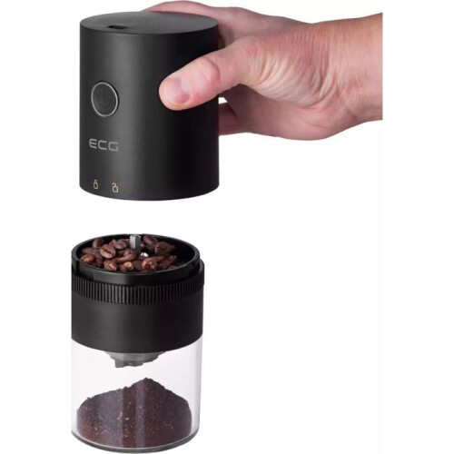 Moedor de café - ECG - KM 150 Minimo - 120 W - Preto - Caixa de plástico 2