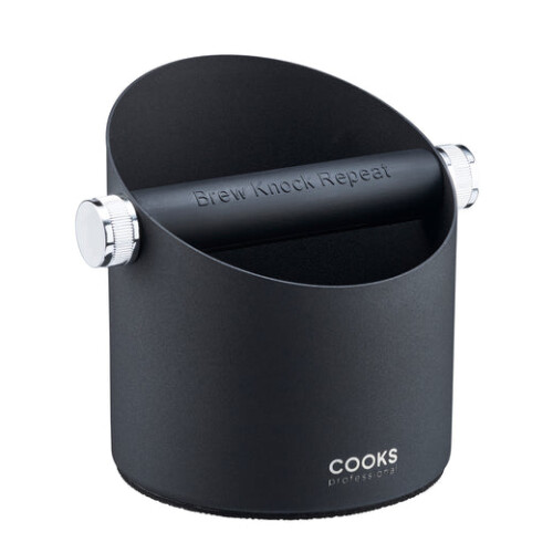 Cooks Professional (Black) Cooks Professional Steel Espresso Knock Box