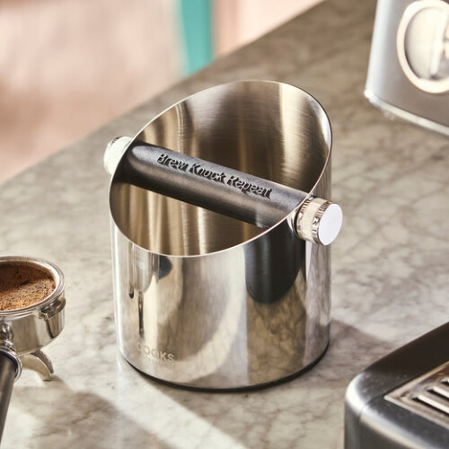 Cooks Professional (Silver) Cooks Professional Steel Espresso Knock Box 1