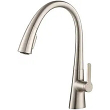 Hot and Cold Pull Out Kitchen Faucet, 360 Degree Free Rotation for Sink Use, Easy to Use and Store, Great Value for Everyday Use, Easy to Use