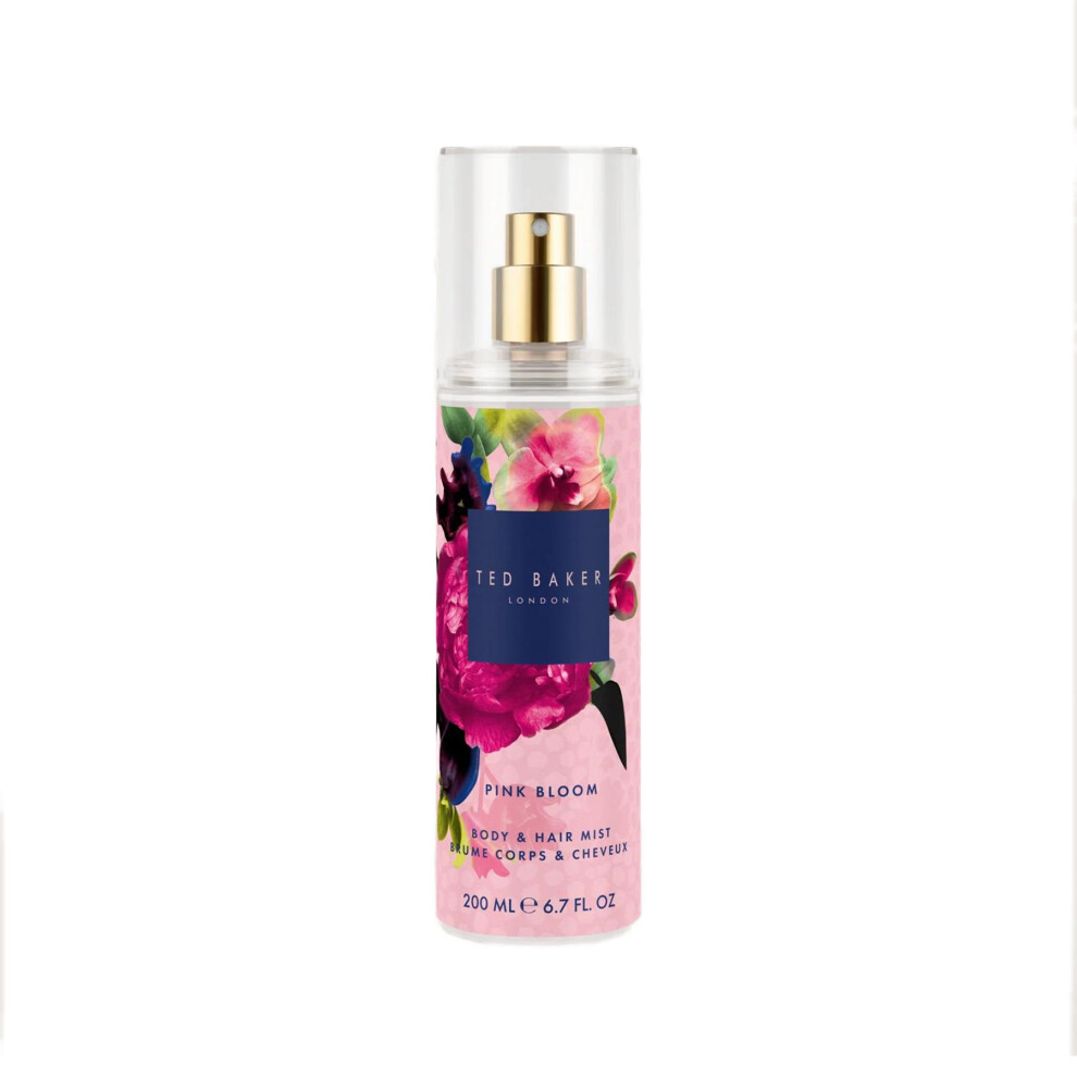 Ted Baker Fusion Pink Bloom Body & Hair Mist 200ml - Image 5
