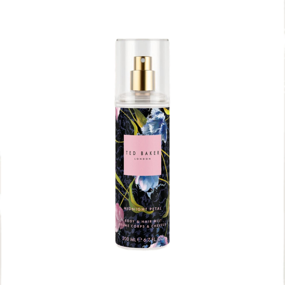 Ted Baker Midnight Petal Body & Hair Mist 200Ml - Image 4