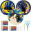 (3) Small Night Cat Cross Stitch Kit for Beginners, Easy DIY Embroidery Set with Patterns 1