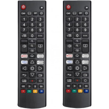 2 st LG TV Ersättningsfjärrkontroll, Universal TV Fjärrkontroll för All LG OLED webOS 4K Smart TVs – Kompatibel med AKB75095308