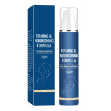 (blue) Firm & Rest Unlabeled Face & Neck Cream, Night Neck Moisturizer, Chelsea Laboratory