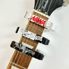 (band-black) NANA Anime Guitar Capo, Blast Band Original Tuning Clip for Acoustic & Electric Guitars, Creative 2D Anime Style