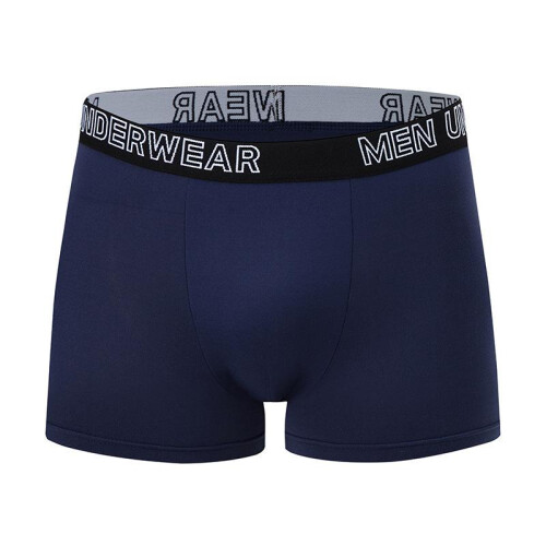 (4PCS, M) Men's Boxer Briefs 4 Pack Solid Basic Athletic Underwear Big & Tall Breathable Trunks  XS-3XL 2