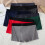 (6pcs, S) 6 Pack Men's Solid Boxer Briefs Basic Classic Underwear Cotton Breathable Comfortable Plus Size 1