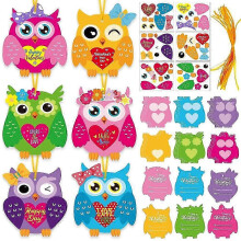 DIY Owl Valentine Card Kit