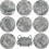 8pcs Ocean Diamond Coasters Kit 1