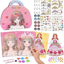 3-in-1 Princess Paper Art Set