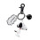 Snoopy Cartoon PVC Key Ring Pendant 1