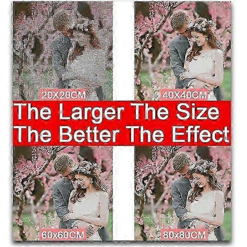 Fire Lip Portrait Diamond Art Kit 1