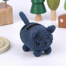 Crochet Cat Kit with Video Guide