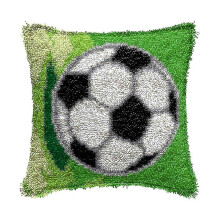 Multi-Colour Latch Hook Pillow Kit