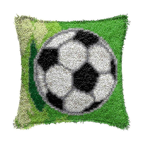 Multi-Colour Latch Hook Pillow Kit