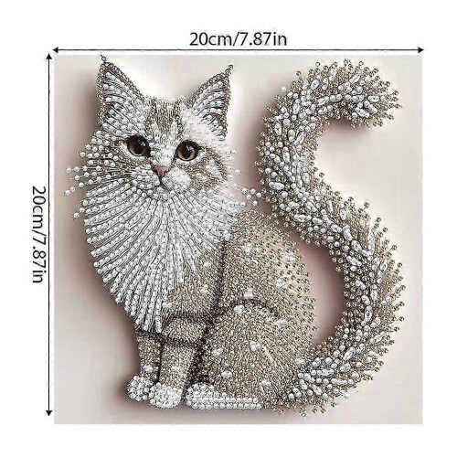 Lustrous Round Bead Art Canvas Kit 1