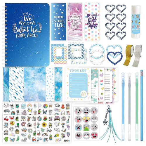 Blue Childrens Creative Journal Set 1