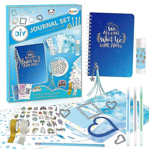 Blue Childrens Creative Journal Set 2