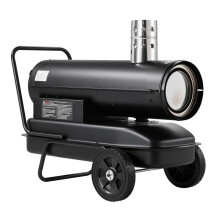 Diesel Warmtekanon 20 kW met Indirecte Verbranding - Duoku - Diesel/Kerosine Verwarming, Verstelbare Thermostaat, Warme Lucht Generator