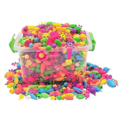188pc Smooth-Touch Pop Beads Craft Set