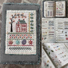 2026 New Embroidery Stitch Book Kit, Portable All Scenario Embroidery Stitch Book, Comes with a Complete Toolkit and Instructional Tutorial, Perfect f