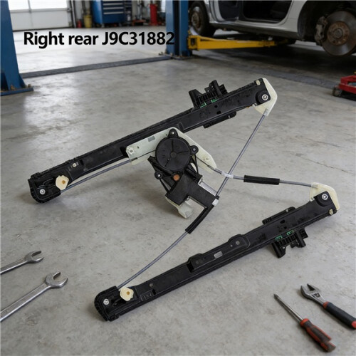 Rear Right Window Regulator with Motor for Jaguar E-Pace X540 2017-2025 2