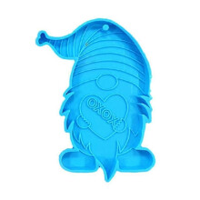 (6) 1/6x Keychain Resin Mold Jewelry Epoxy Casting Mold For Diy Craft Xmas Gnome